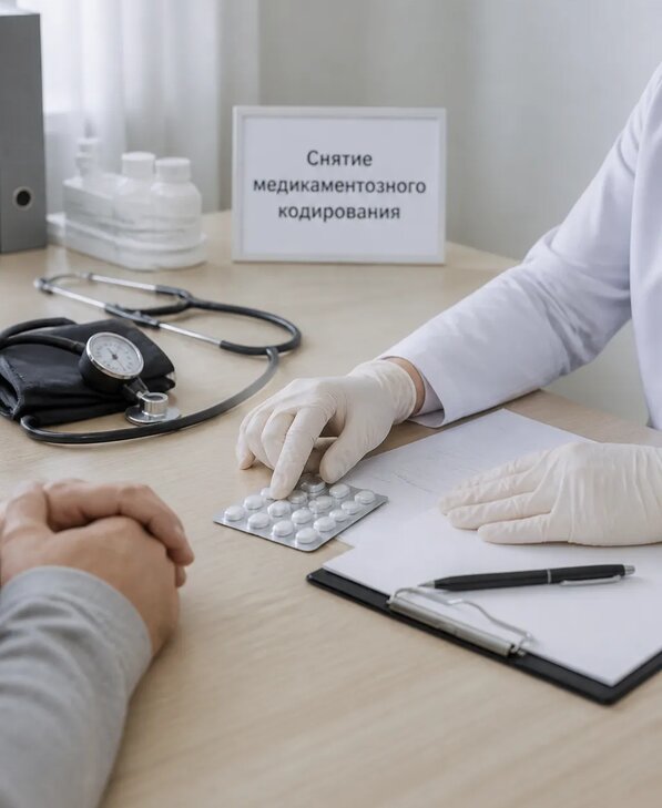 Снятие медикаментозного кодирования в Тайшете от 5193 р. | Медзона